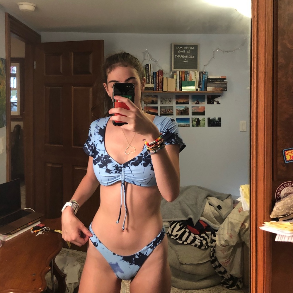 Sunny bunny LA tiedye bikini set